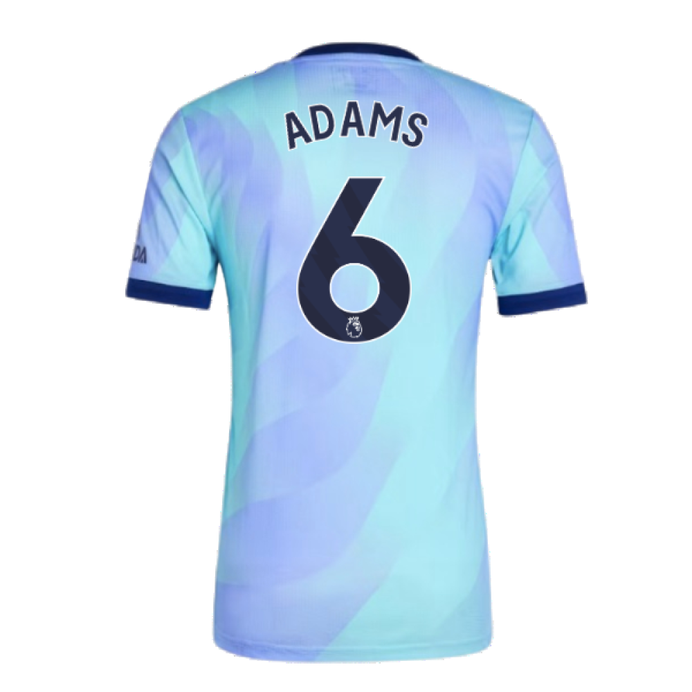 2024-2025 Arsenal Authentic Third Shirt (Adams 6)