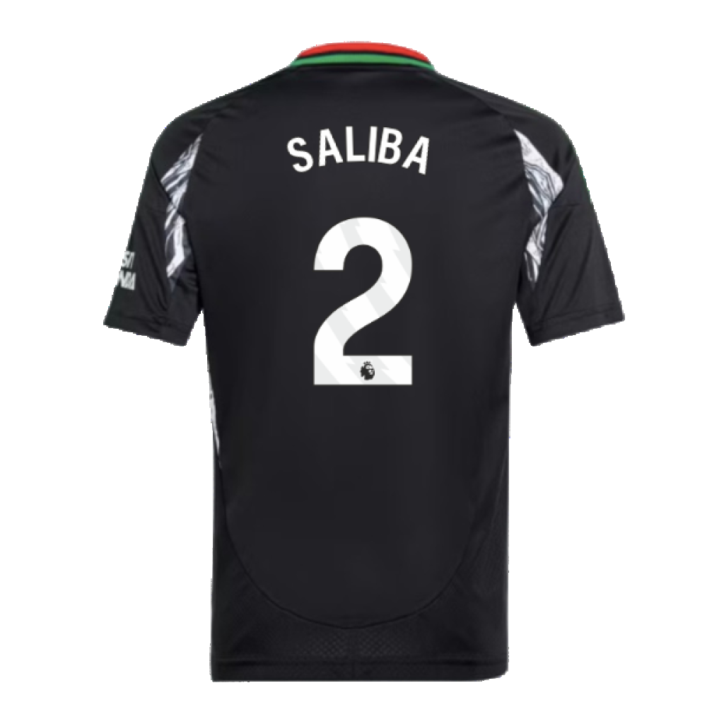 2024-2025 Arsenal Away Mini Kit (Saliba 2)