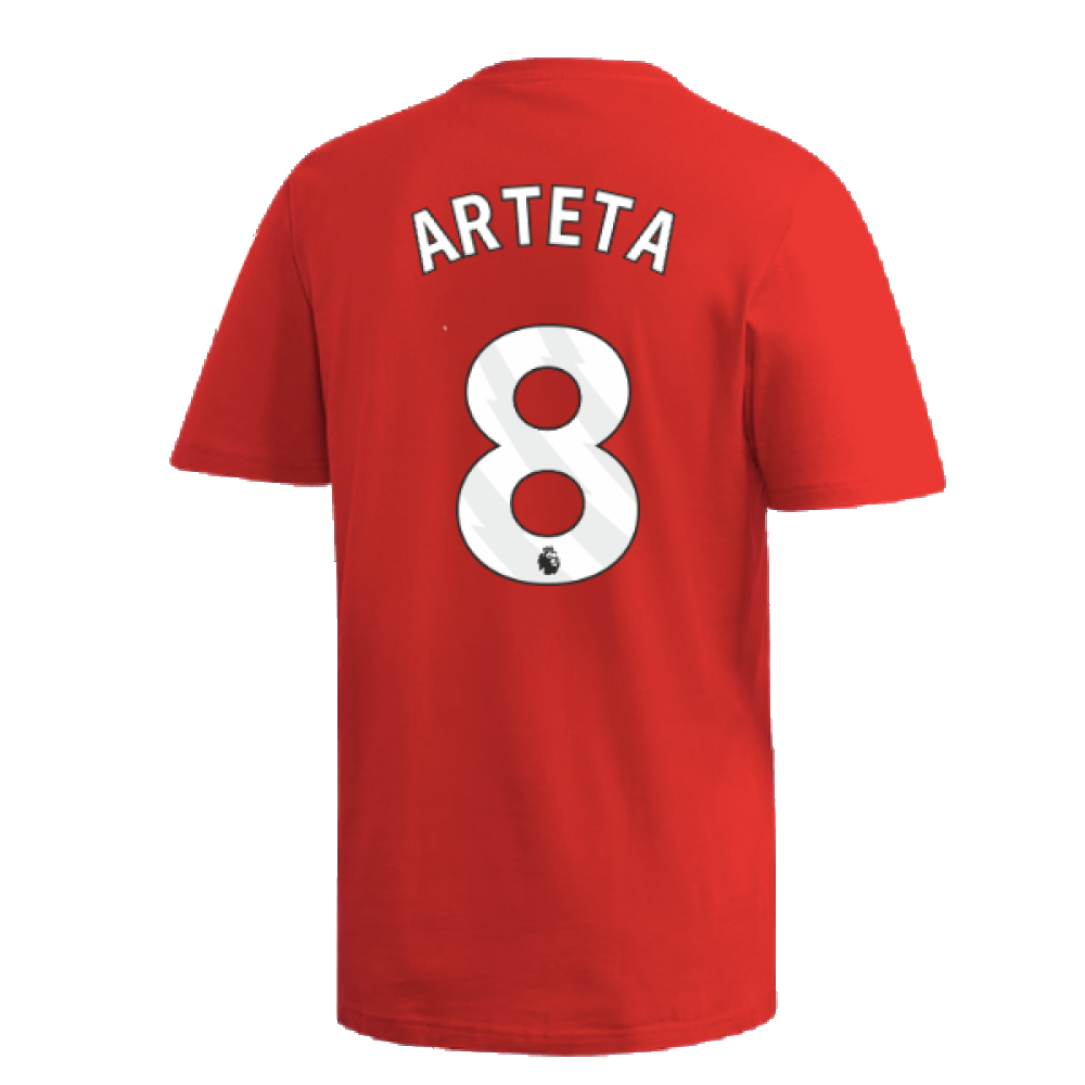 2024-2025 Arsenal DNA Graphic Tee (Red) (Arteta 8)