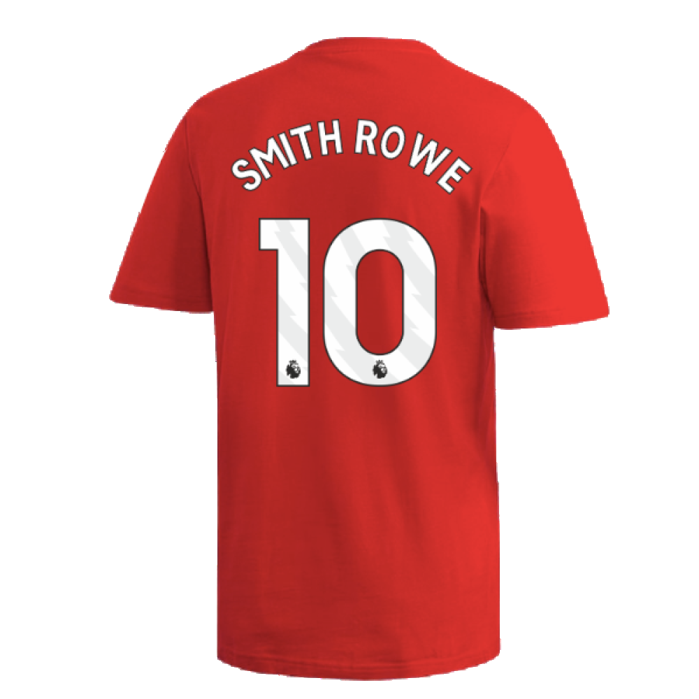 2024-2025 Arsenal DNA Graphic Tee (Red) (Smith Rowe 10)