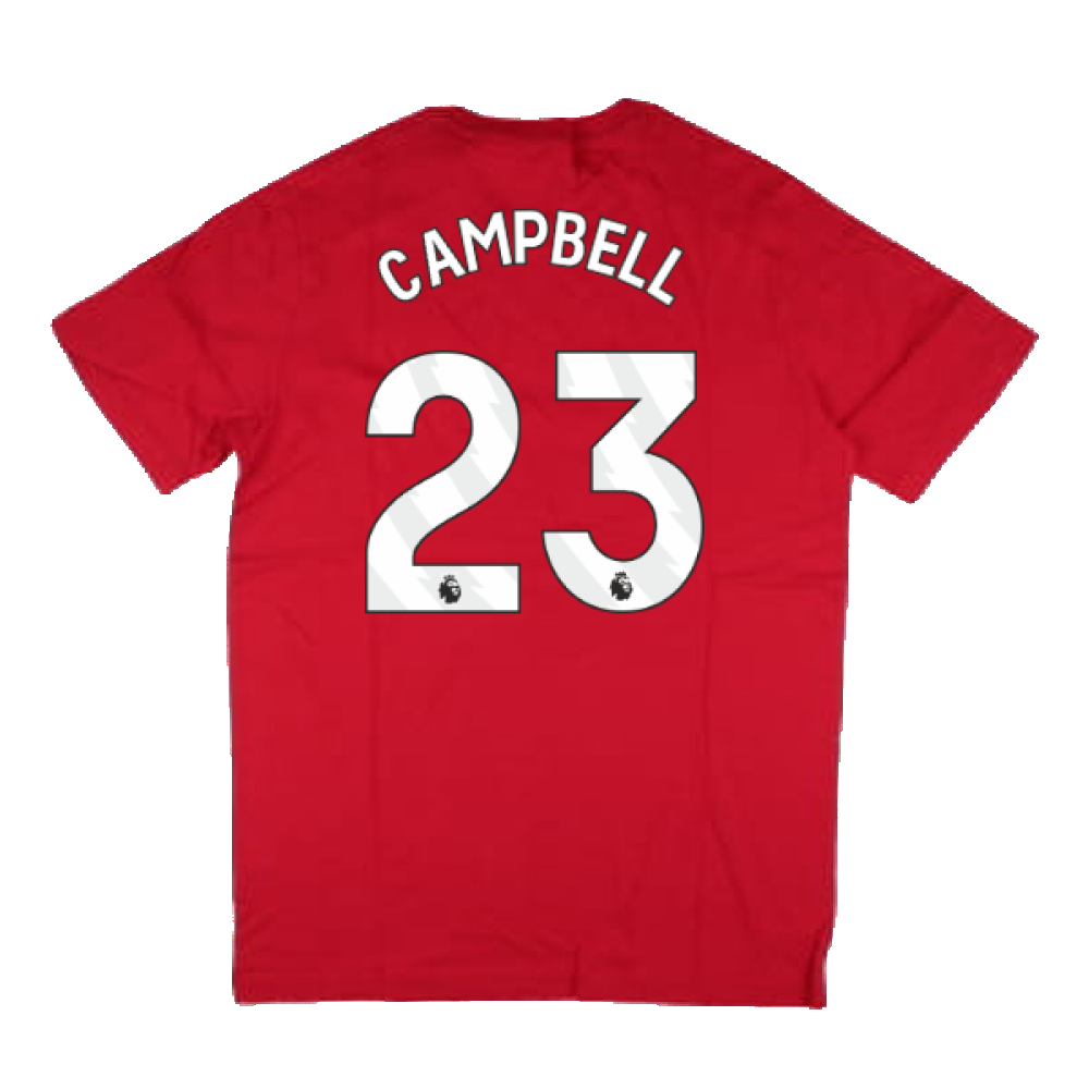 2024-2025 Arsenal DNA Tee (Red) (Campbell 23)