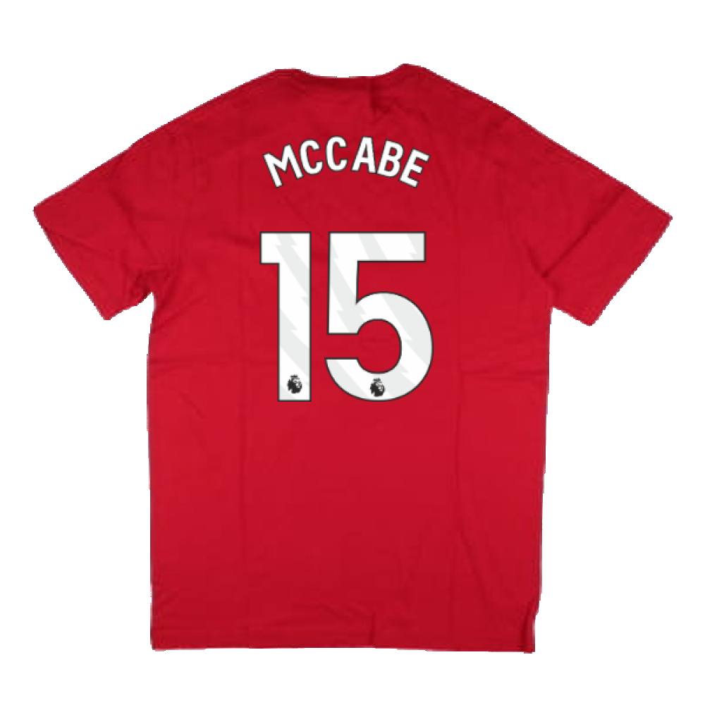 2024-2025 Arsenal DNA Tee (Red) (McCabe 15)