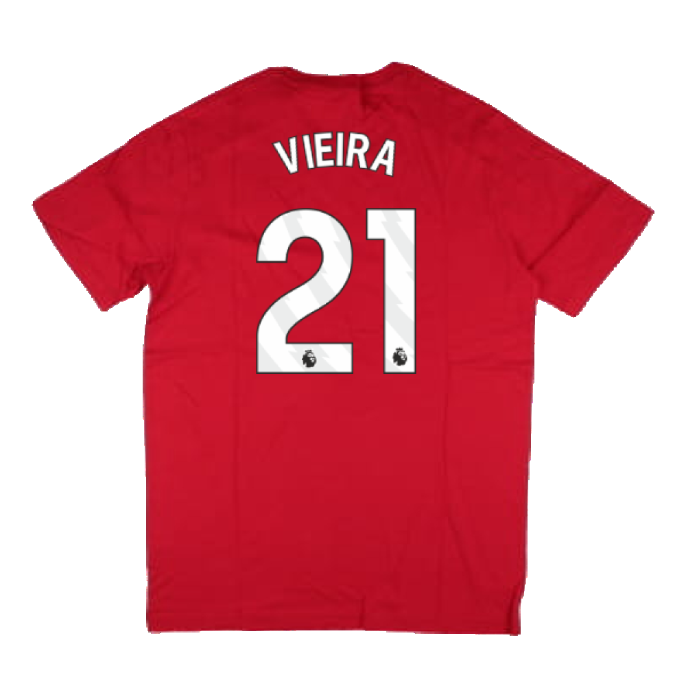 2024-2025 Arsenal DNA Tee (Red) (Vieira 21)