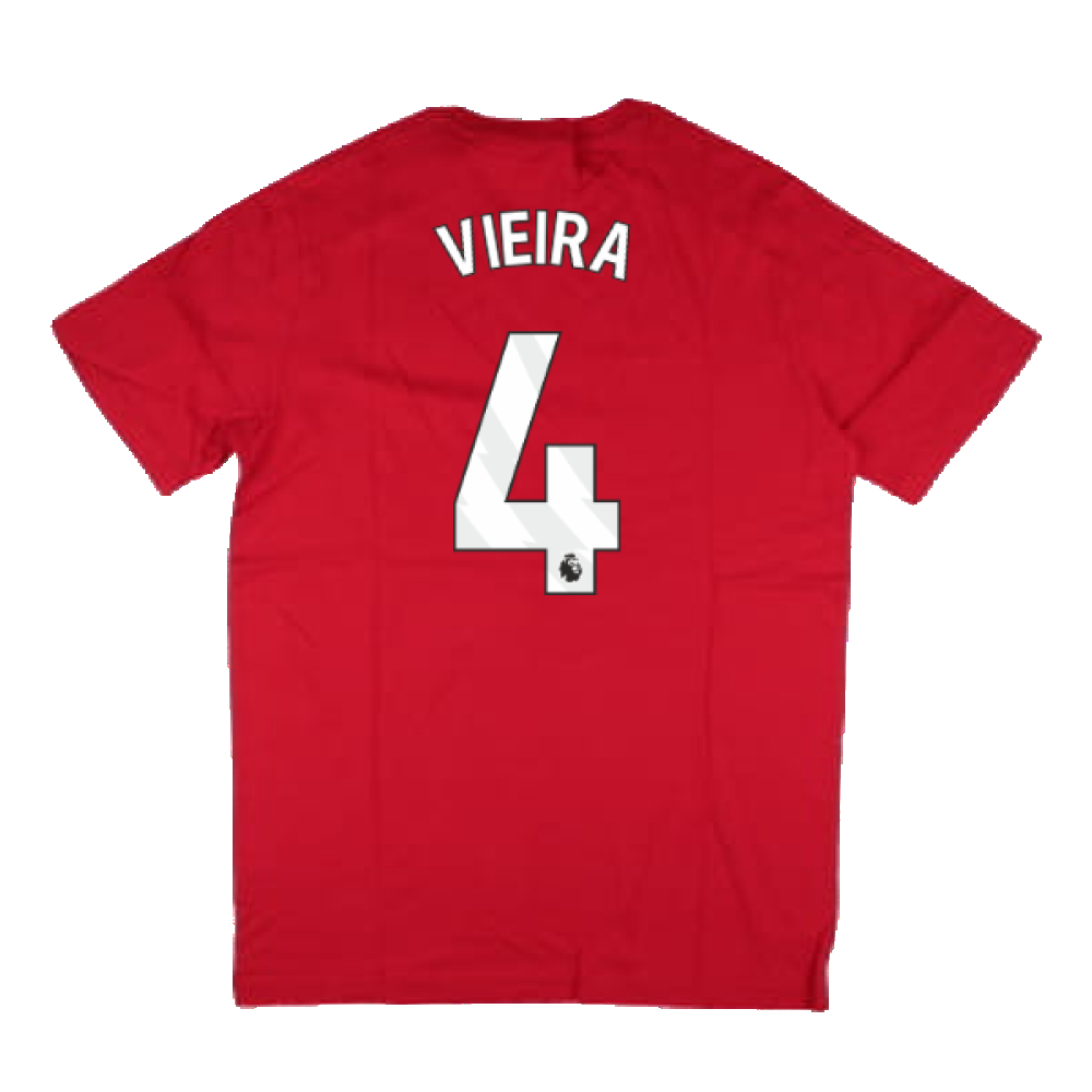 2024-2025 Arsenal DNA Tee (Red) (Vieira 4)