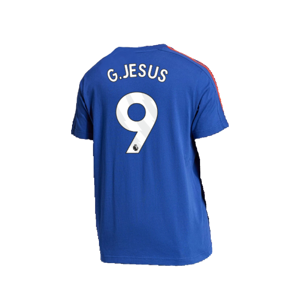 2024-2025 Arsenal DNA Tee (Victory Blue) (G.Jesus 9)