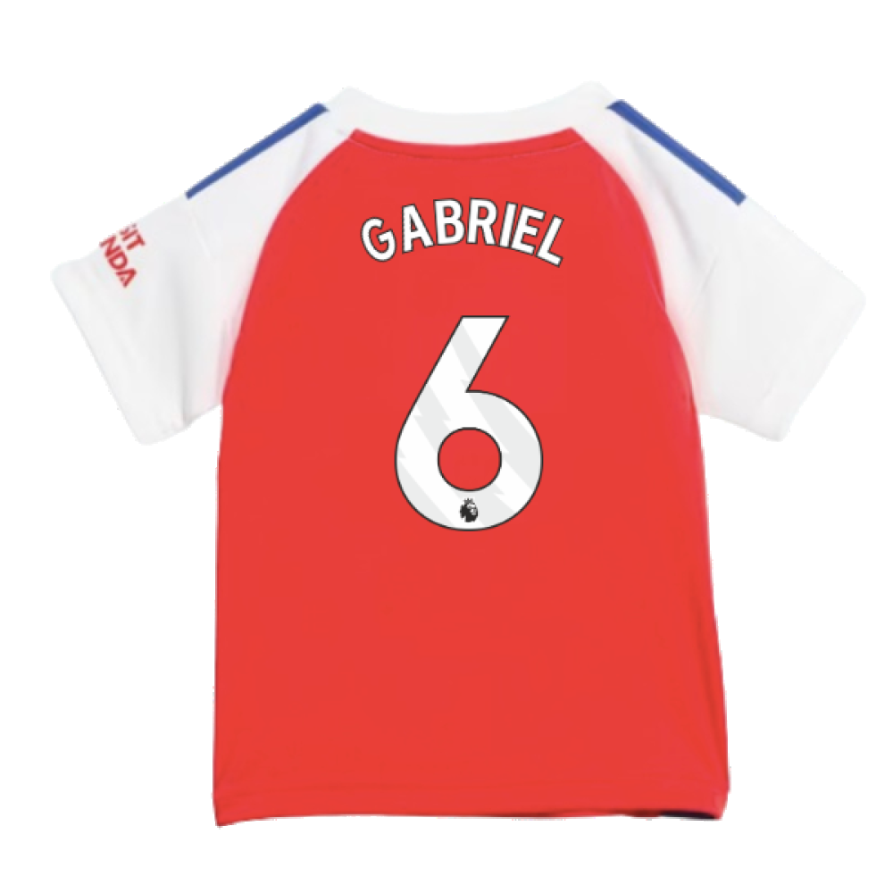 2024-2025 Arsenal Home Baby Kit (Gabriel 6)