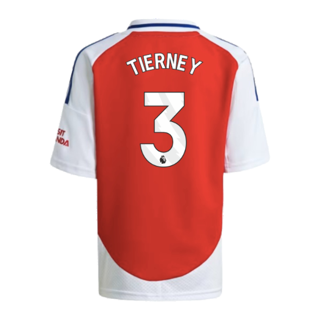 2024-2025 Arsenal Home Mini Kit (Tierney 3)