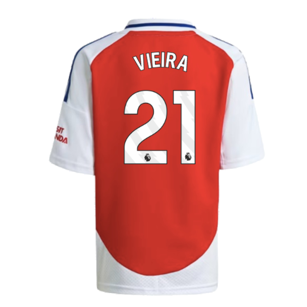 2024-2025 Arsenal Home Mini Kit (Vieira 21)