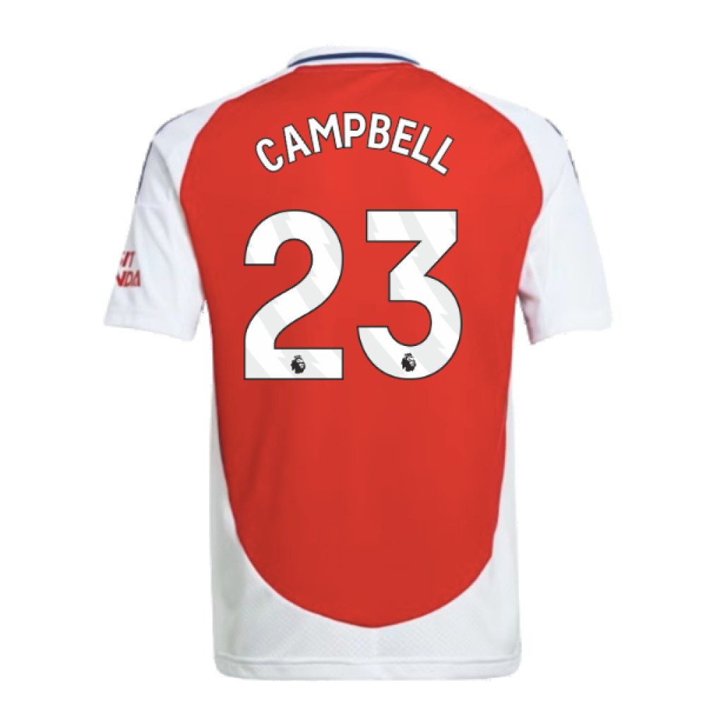 2024-2025 Arsenal Home Shirt (Kids) (Campbell 23)