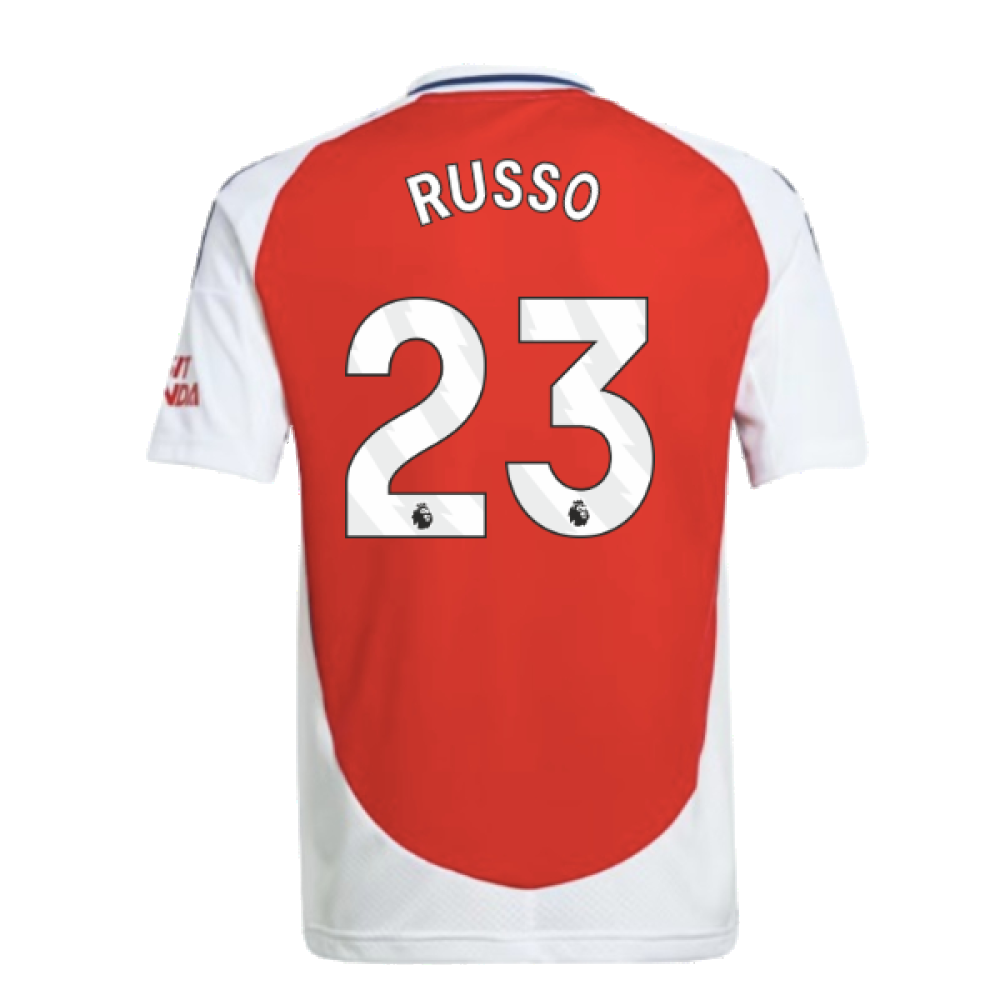 2024-2025 Arsenal Home Shirt (Kids) (Russo 23)