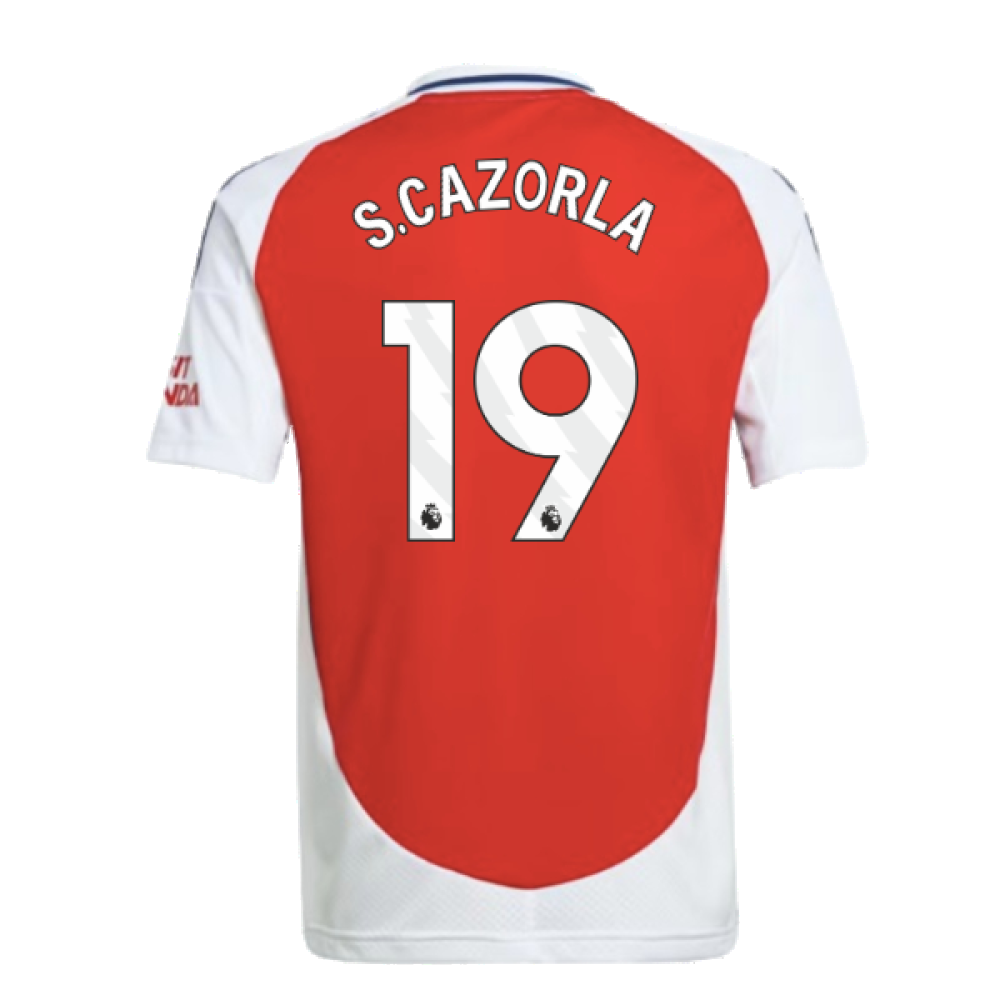 2024-2025 Arsenal Home Shirt (Kids) (S.Cazorla 19)