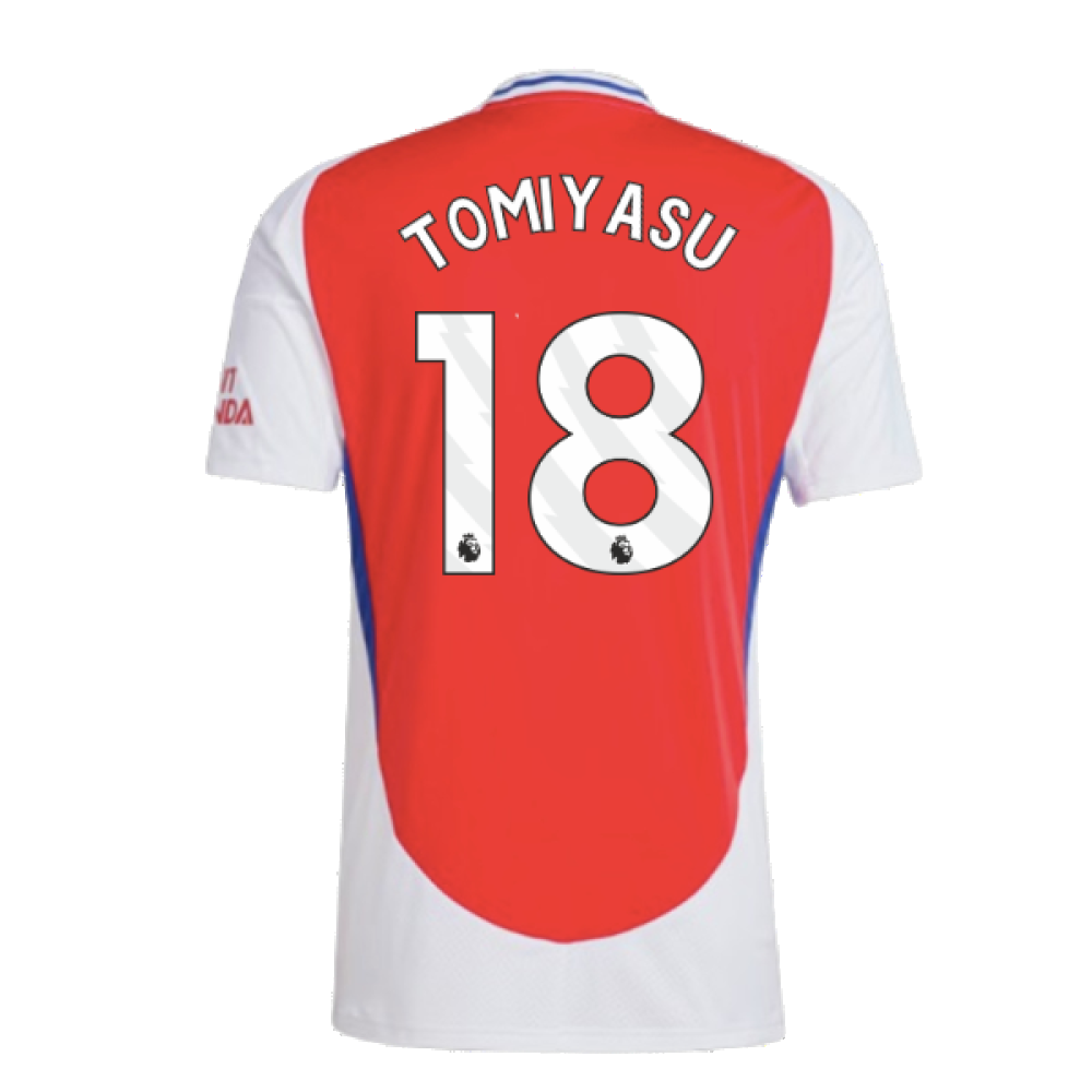 2024-2025 Arsenal Home Shirt (Tomiyasu 18)