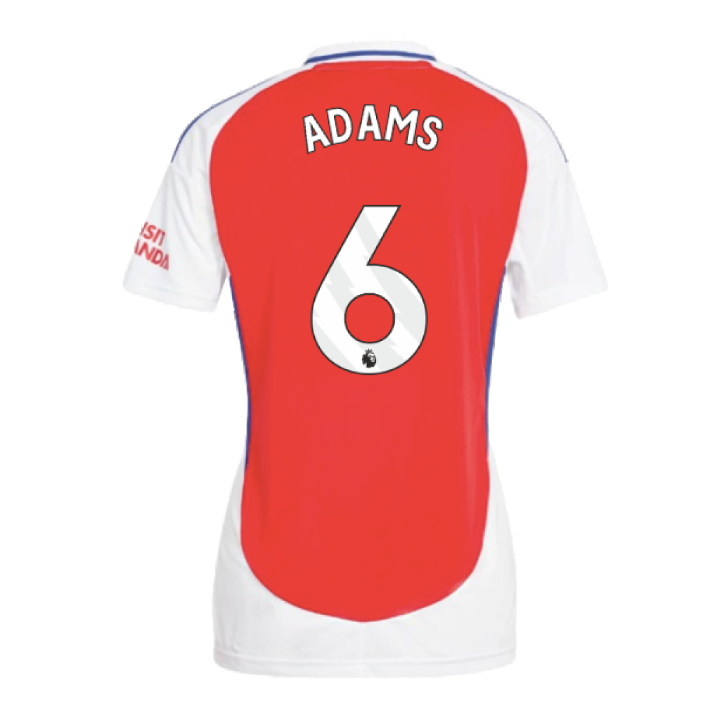 2024-2025 Arsenal Home Shirt (Womens) (Adams 6)