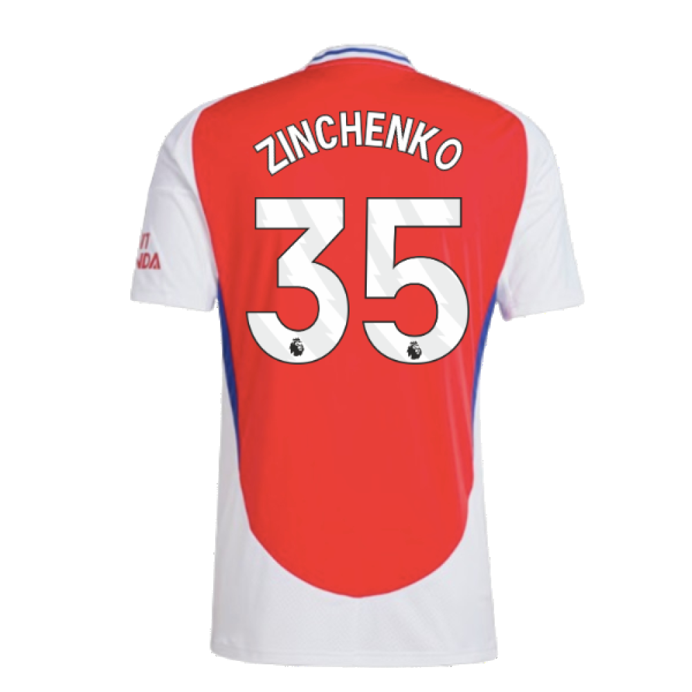 2024-2025 Arsenal Home Shirt (Zinchenko 35)