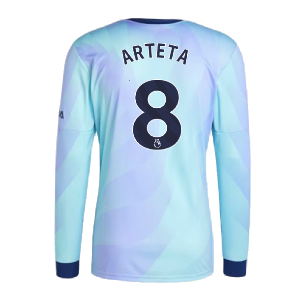 2024-2025 Arsenal Long Sleeve Third Shirt (Arteta 8)