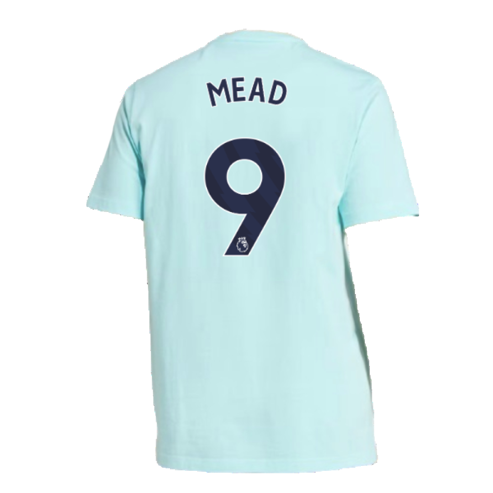 2024-2025 Arsenal Seasonal Tee (Clear Aqua) (Mead 9)