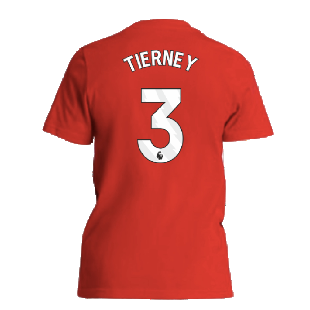 2024-2025 Arsenal Tee (Red) - Kids (Tierney 3)