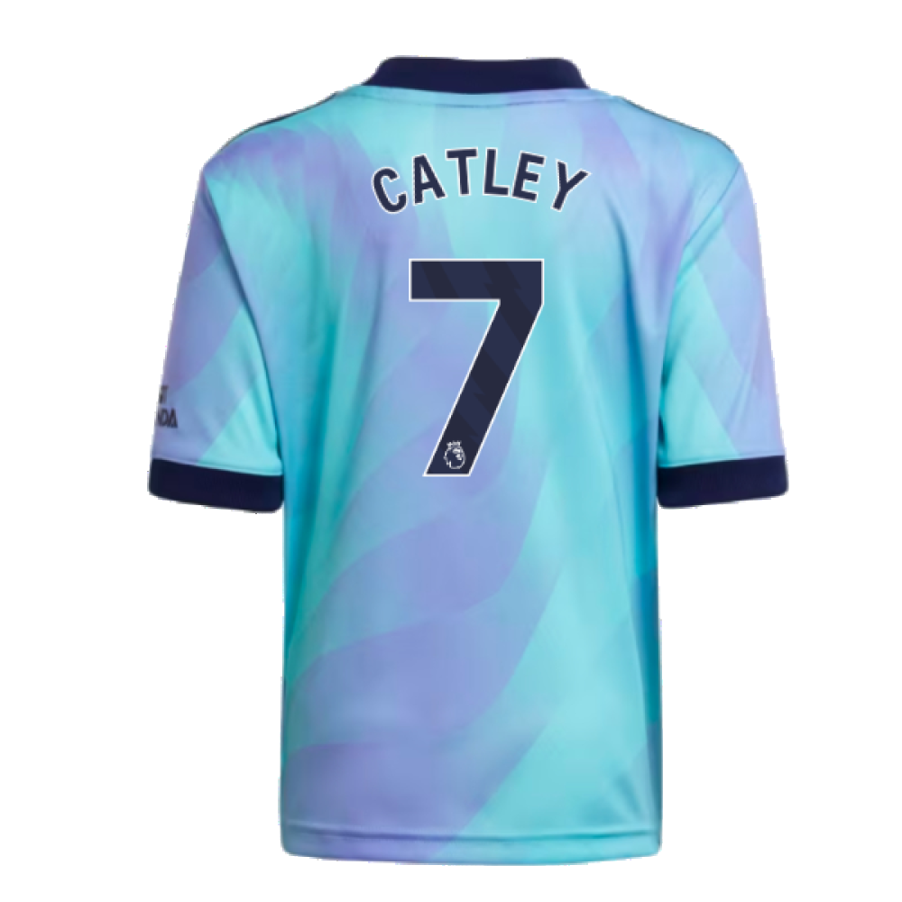 2024-2025 Arsenal Third Mini Kit (Catley 7)