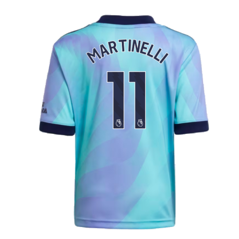 2024-2025 Arsenal Third Mini Kit (Martinelli 11)