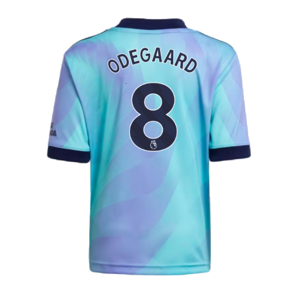 2024-2025 Arsenal Third Mini Kit (Odegaard 8)