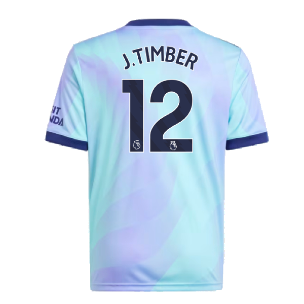 2024-2025 Arsenal Third Shirt (Kids) (J.Timber 12)