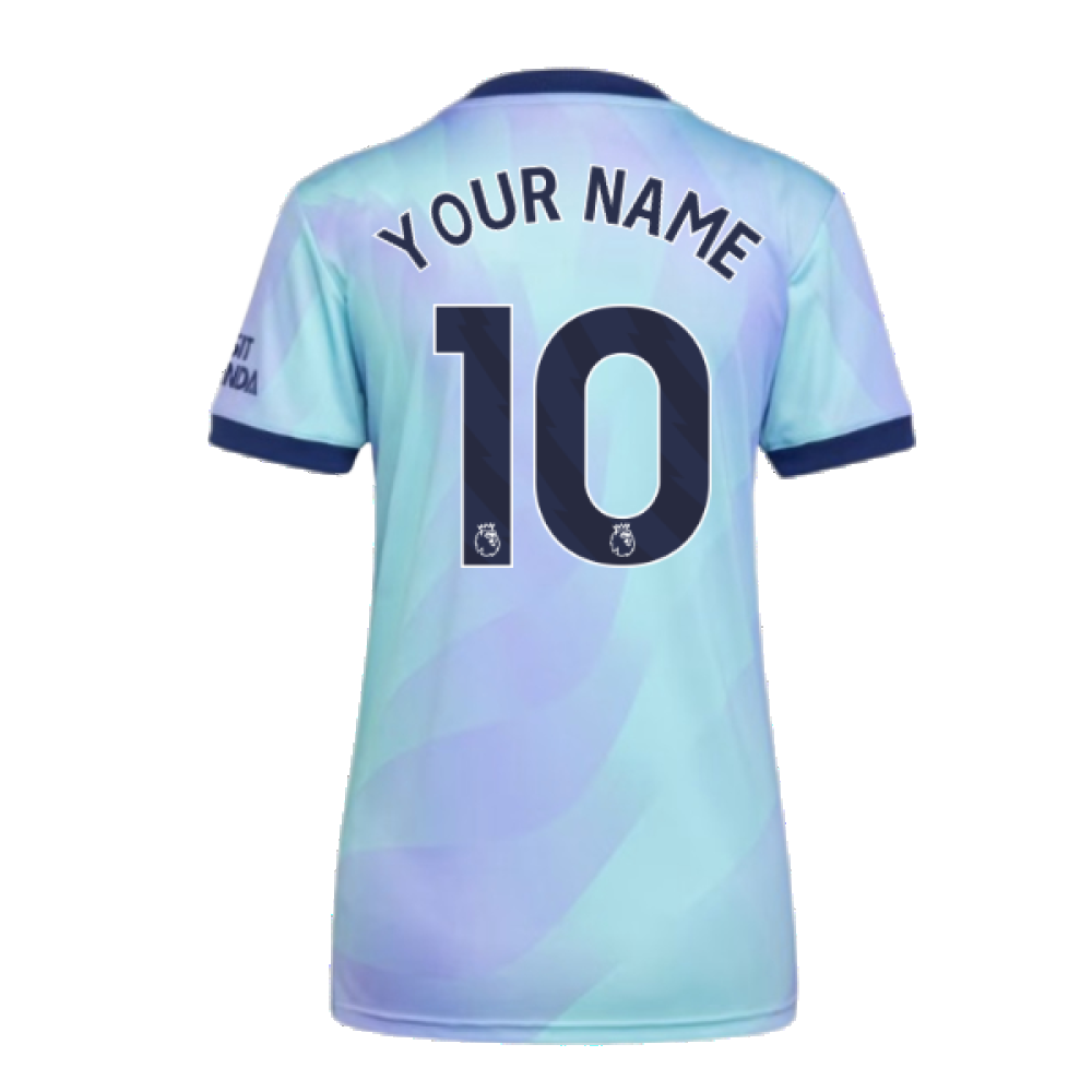 2024-2025 Arsenal Third Shirt (Womens) (Your Name)