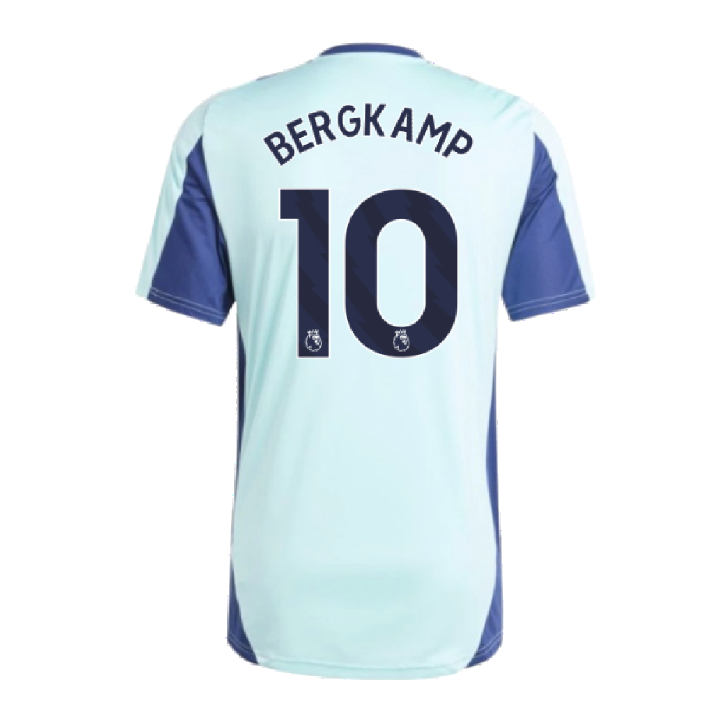 2024-2025 Arsenal Training Jersey (Clear Aqua) (Bergkamp 10)