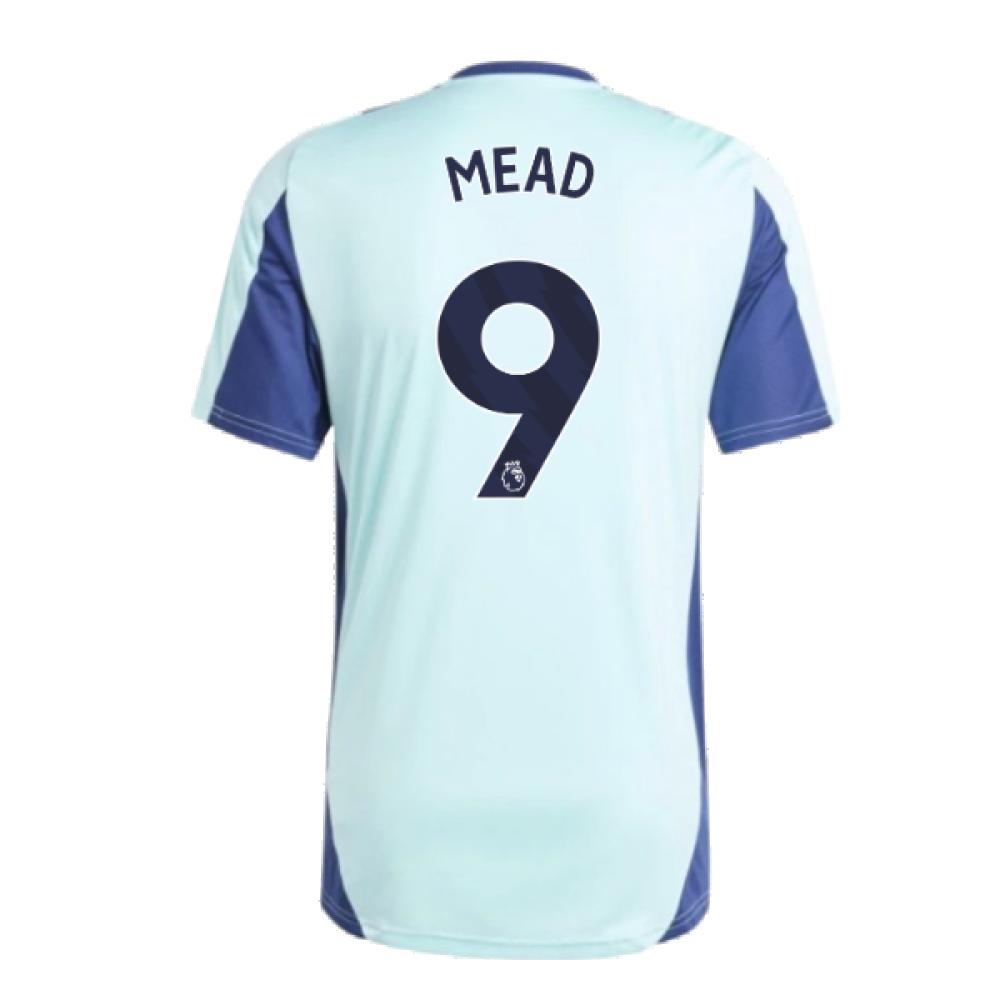 2024-2025 Arsenal Training Jersey (Clear Aqua) (Mead 9)