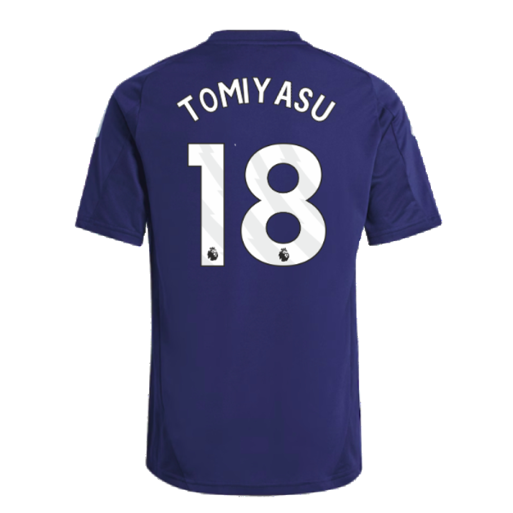 2024-2025 Arsenal Training Jersey (Night Sky) - Kids (Tomiyasu 18)