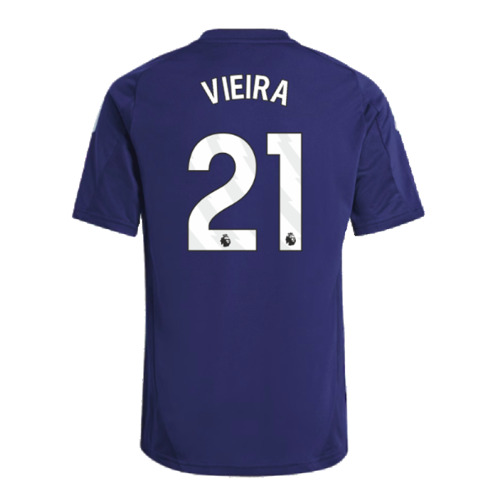 2024-2025 Arsenal Training Jersey (Night Sky) - Kids (Vieira 21)