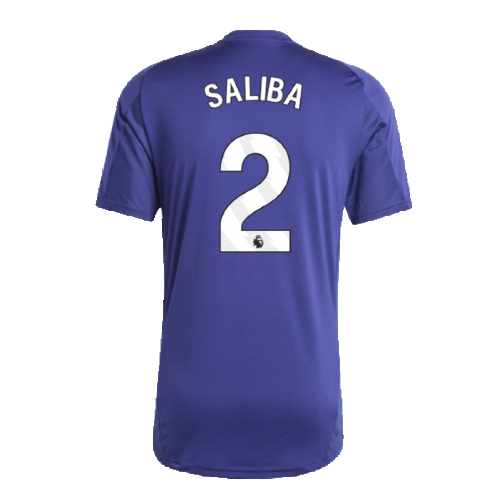 2024-2025 Arsenal Training Jersey (Night Sky) (Saliba 2)