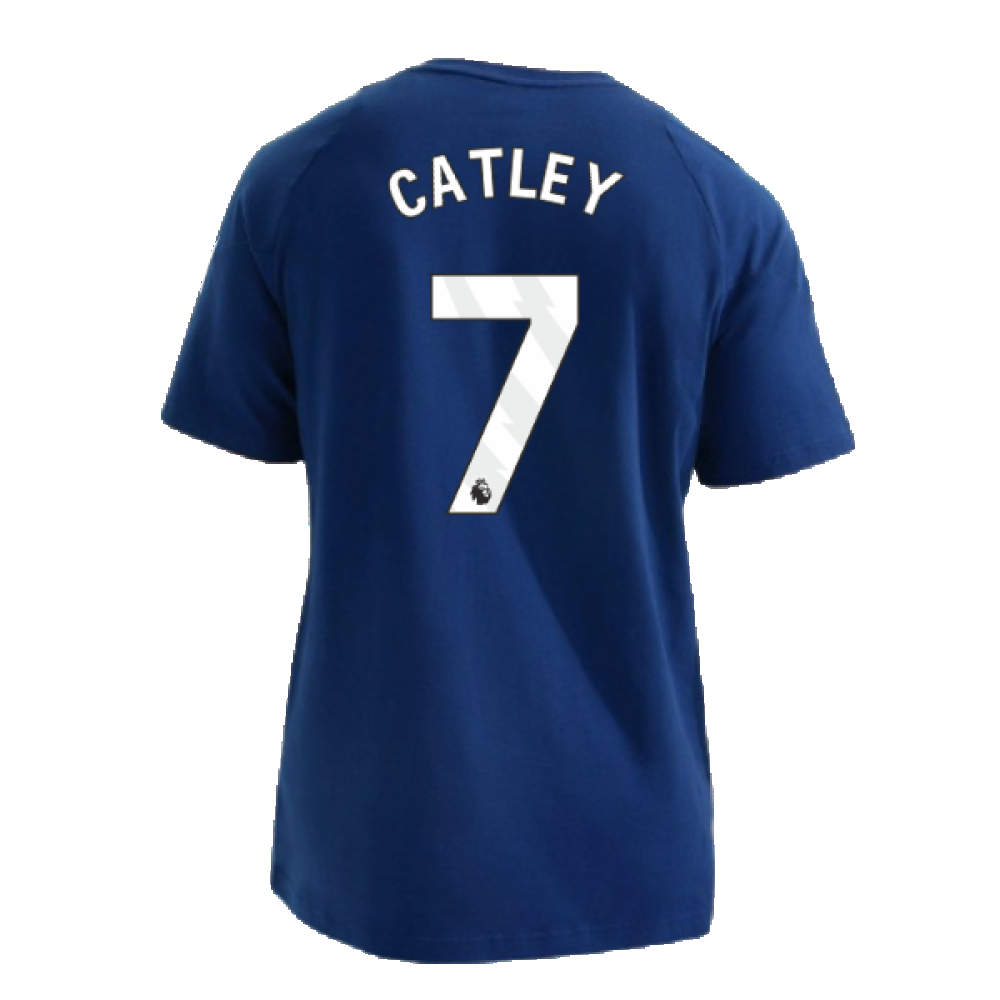 2024-2025 Arsenal Training Tee (Night Sky) (Catley 7)