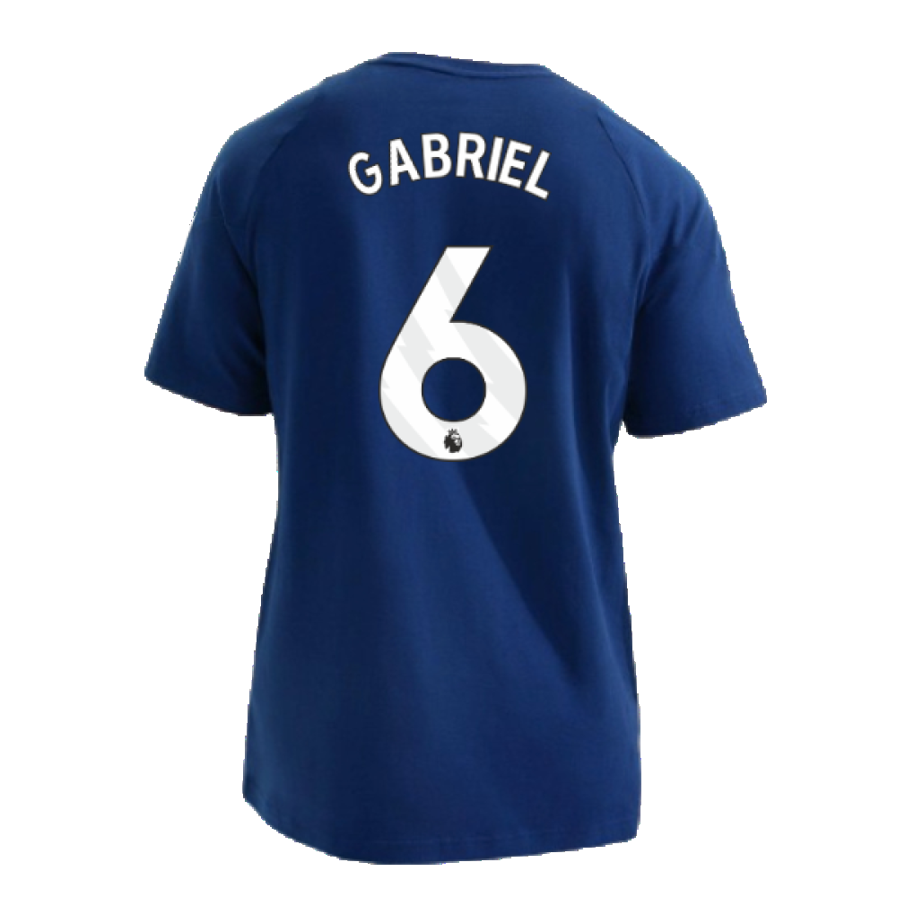 2024-2025 Arsenal Training Tee (Night Sky) (Gabriel 6)