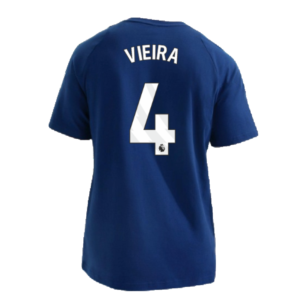 2024-2025 Arsenal Training Tee (Night Sky) (Vieira 4)