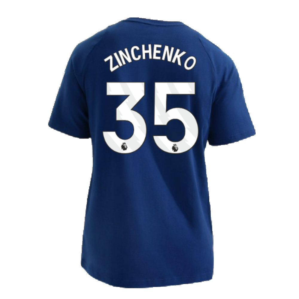 2024-2025 Arsenal Training Tee (Night Sky) (Zinchenko 35)