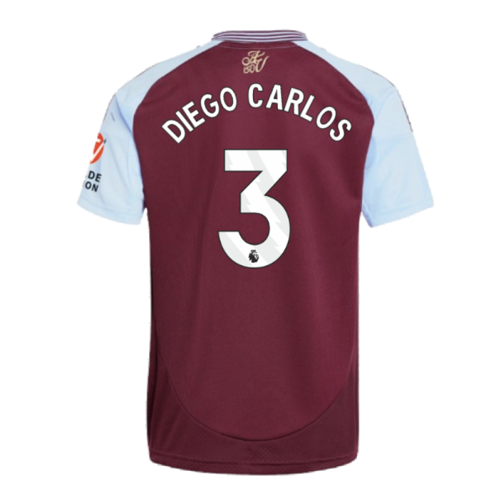 2024-2025 Aston Villa Home Shirt (Diego Carlos 3)