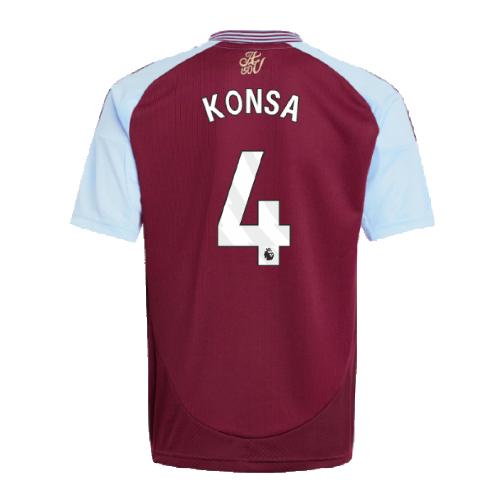 2024-2025 Aston Villa Home Shirt (Kids) (Konsa 4)