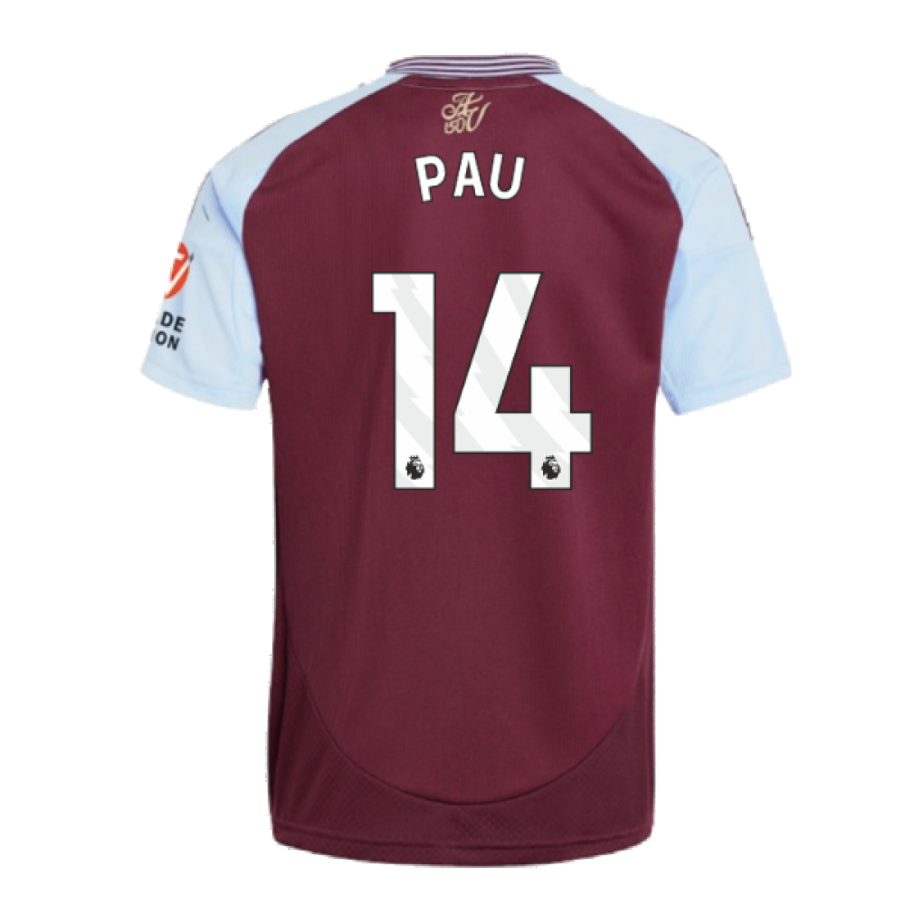 2024-2025 Aston Villa Home Shirt (Pau 14)