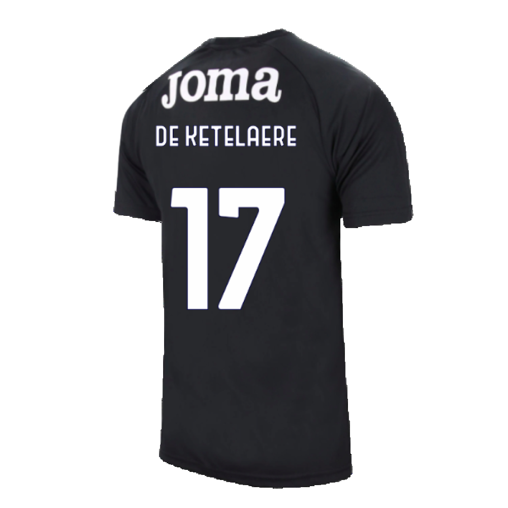 2024-2025 Atalanta Training Shirt (Blue-Black) (De Ketelaere 17)