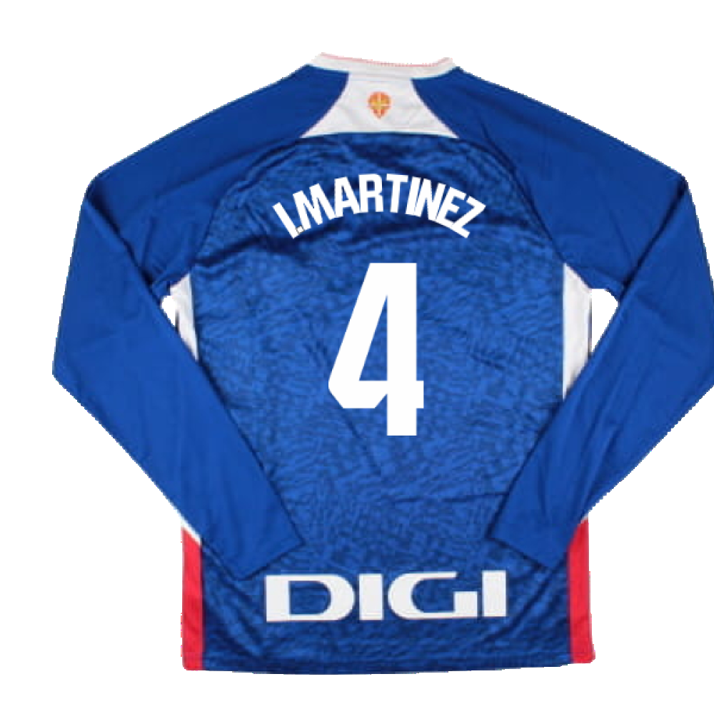 2024-2025 Athletic Bilbao Long Sleeve Away Shirt (I.Martinez 4)