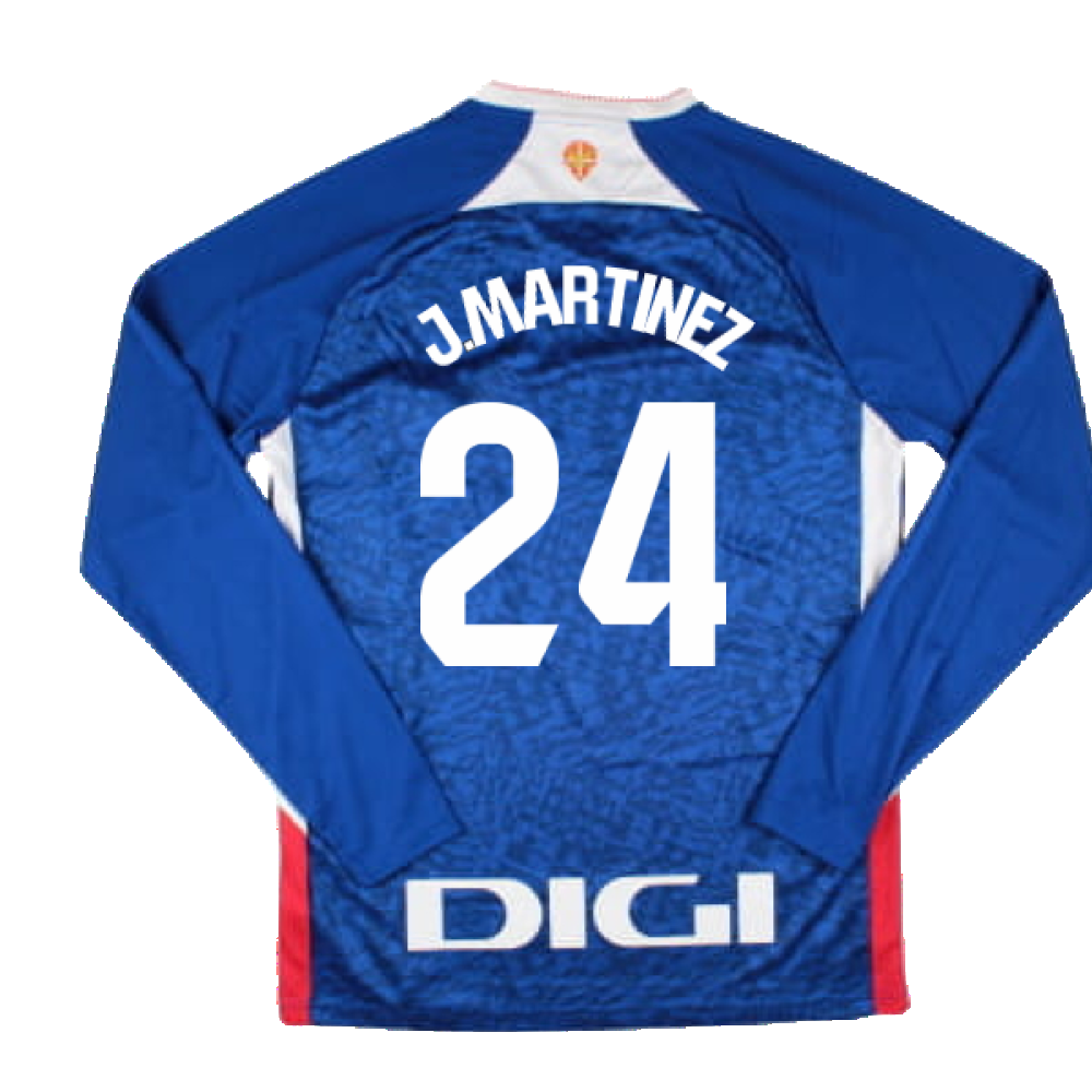 2024-2025 Athletic Bilbao Long Sleeve Away Shirt (J.Martinez 24)