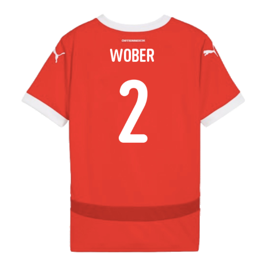 2024-2025 Austria Home Shirt (Kids) (Wober 2)