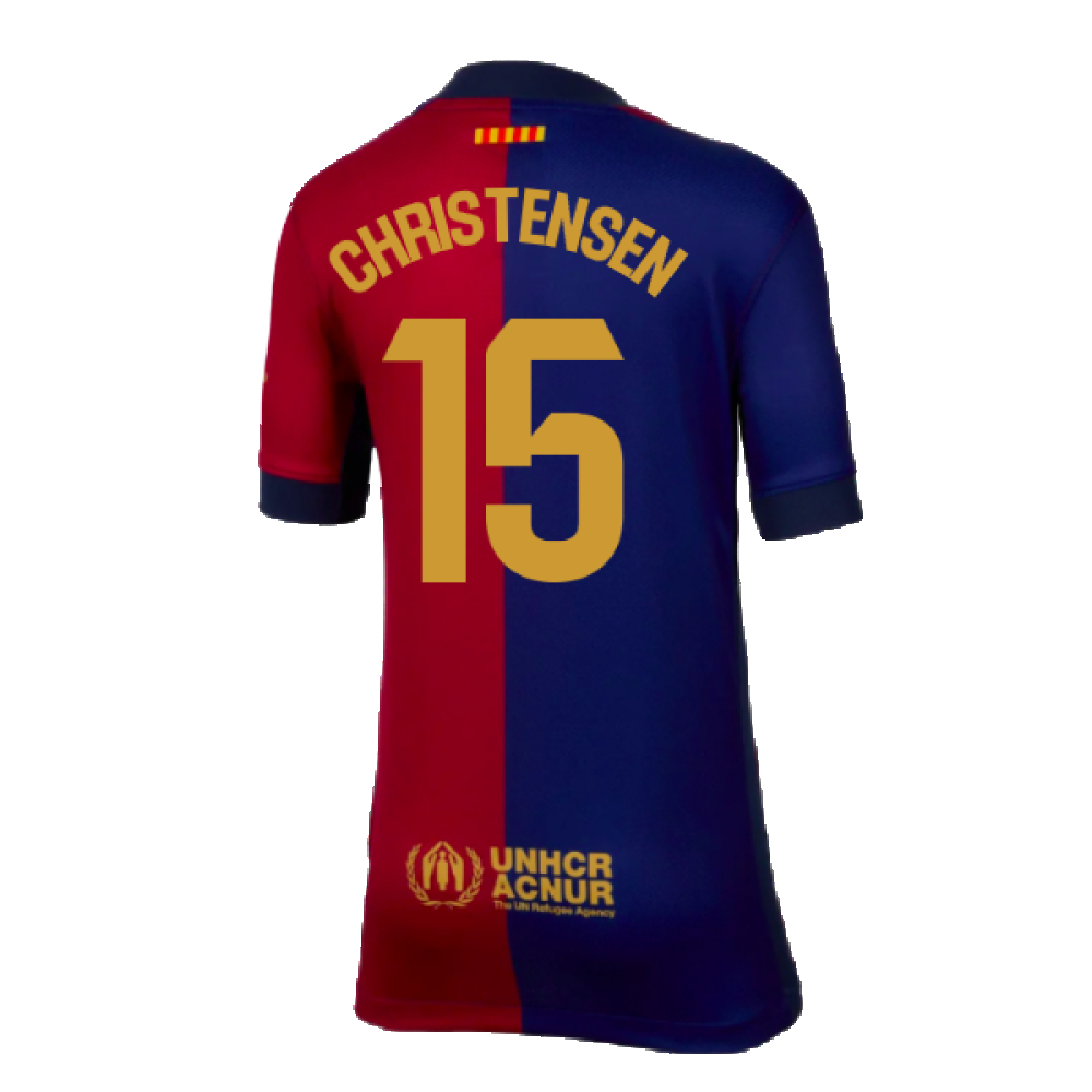 2024-2025 Barcelona Home Shirt (Kids) (Christensen 15)