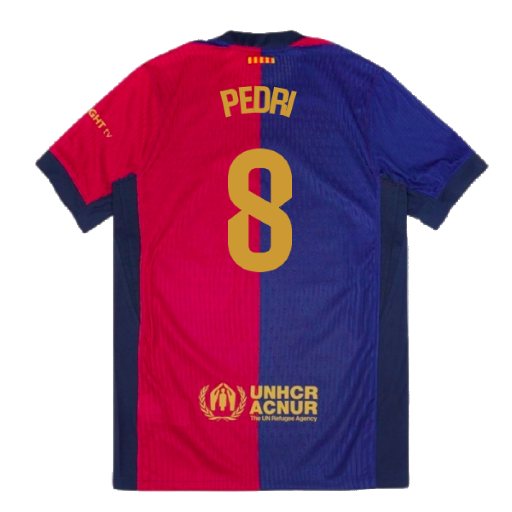 2024-2025 Barcelona Vapor Match Home Shirt (Pedri 8)