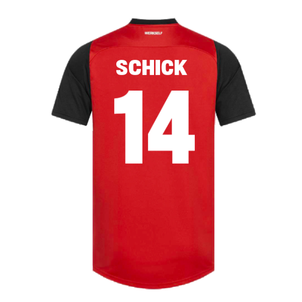 2024-2025 Bayer Leverkusen Home Shirt (Kids) (Schick 14)