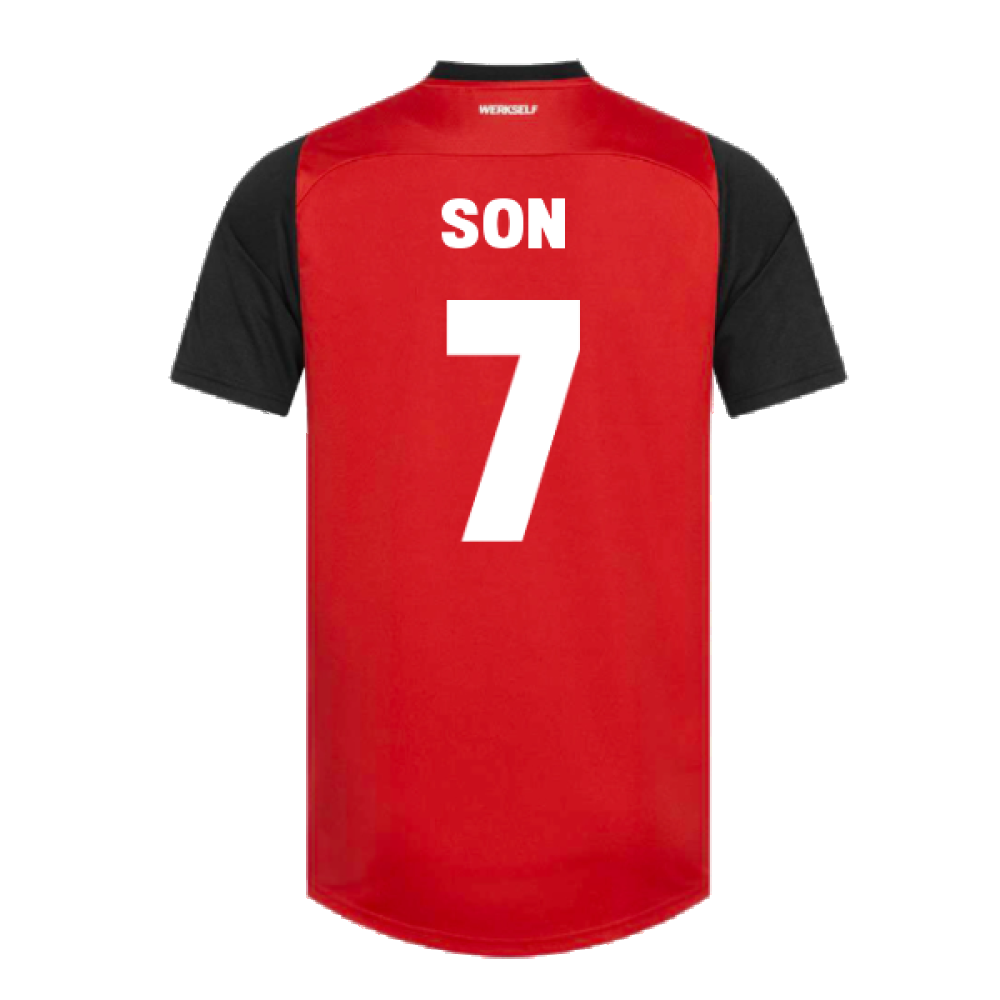 2024-2025 Bayer Leverkusen Home Shirt (Kids) (Son 7)