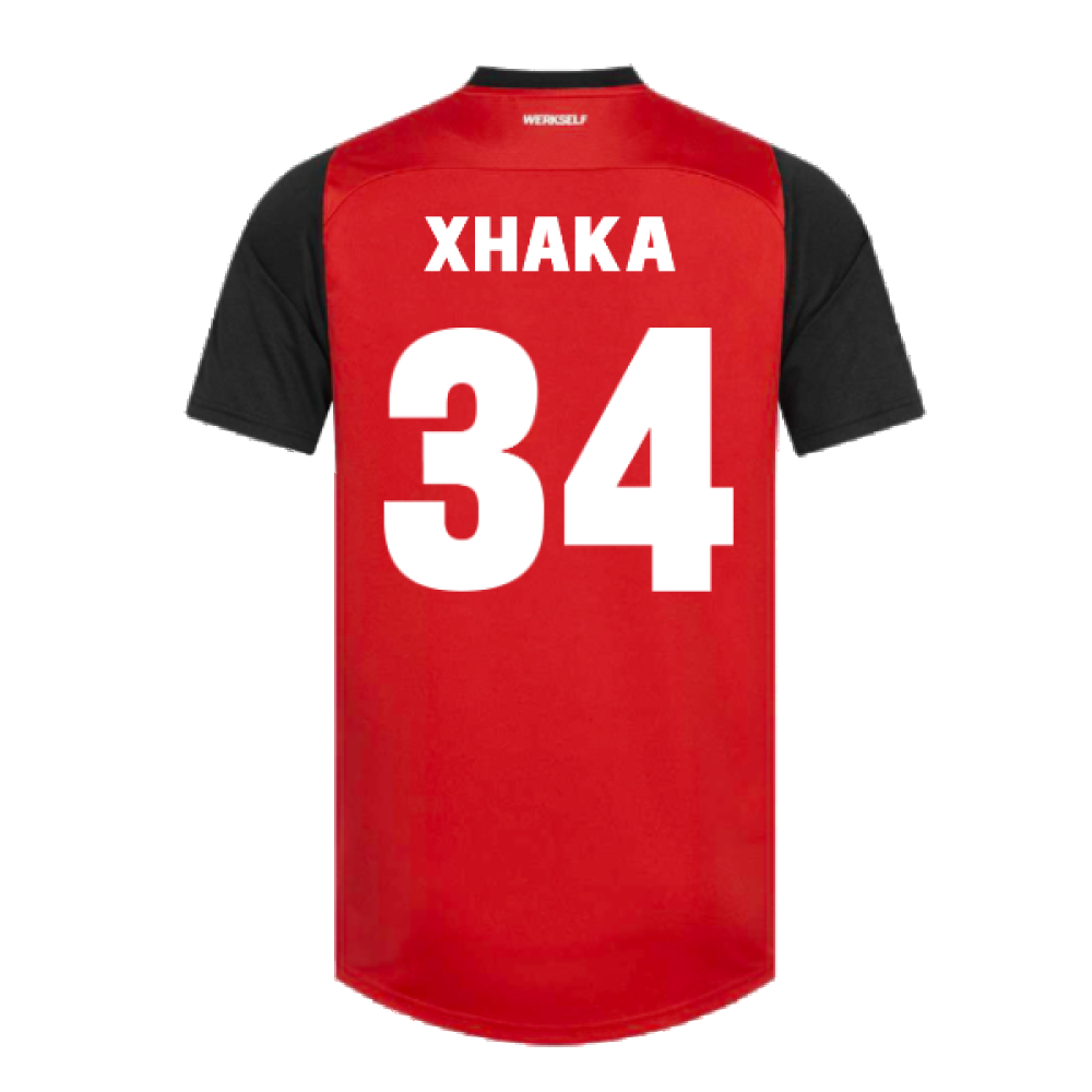 2024-2025 Bayer Leverkusen Home Shirt (Kids) (Xhaka 34)