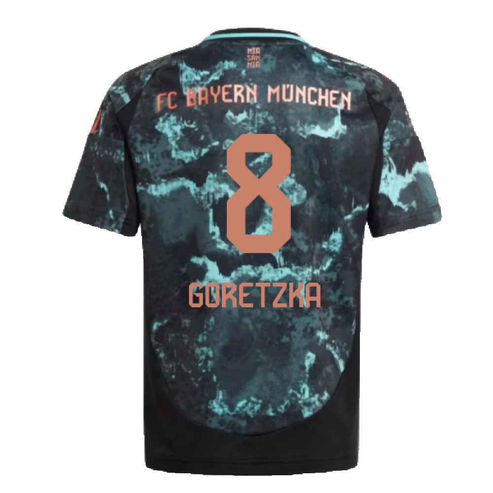 2024-2025 Bayern Munich Away Shirt (Kids) (Goretzka 8)