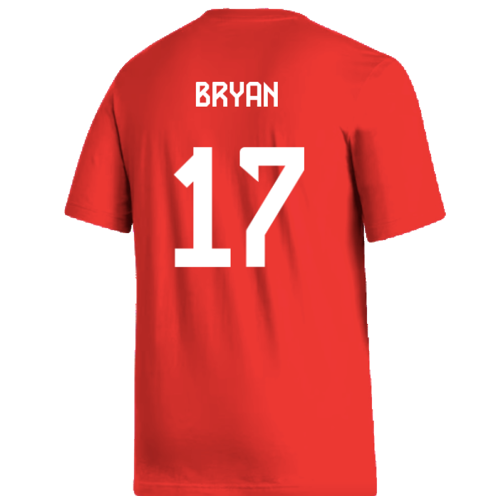 2024-2025 Bayern Munich DNA Tee (Red) (Bryan 17)