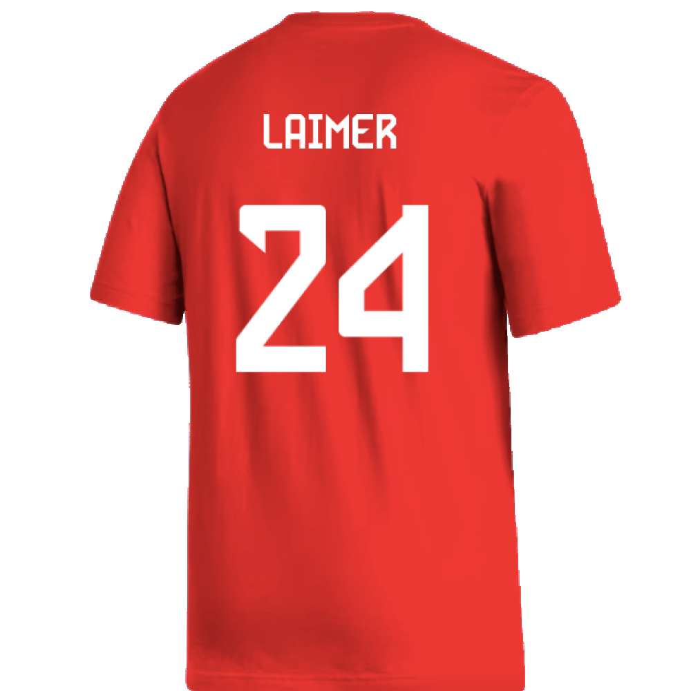 2024-2025 Bayern Munich DNA Tee (Red) (Laimer 24)